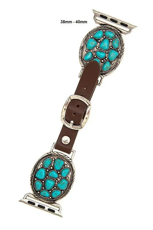 GEM ACCENT OVAL FASHION WATCH BAND - SweetShine c.o.c. SweetShine c.o.c.