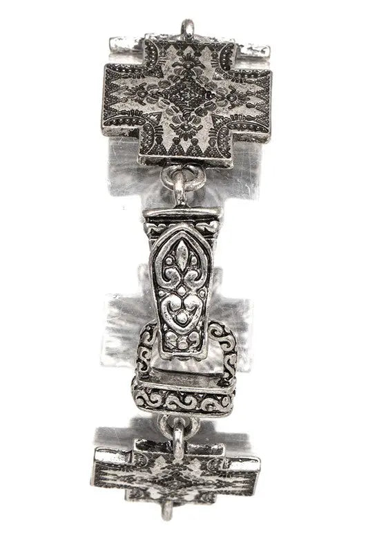 TRIBAL CROSS LINK BRACELET - SweetShine c.o.c.