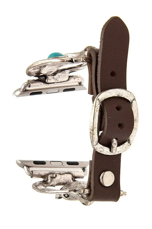 HORSE HEAD ETCHED WATCH BAND - SweetShine c.o.c. SweetShine c.o.c.