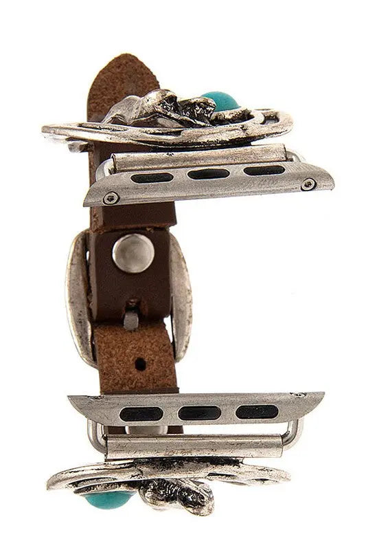 HORSE HEAD ETCHED WATCH BAND - SweetShine c.o.c. SweetShine c.o.c.