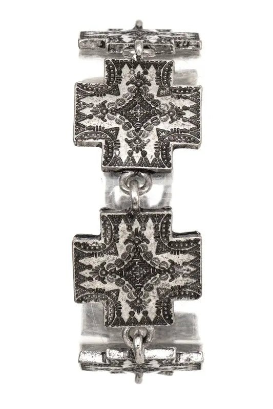TRIBAL CROSS LINK BRACELET - SweetShine c.o.c. 