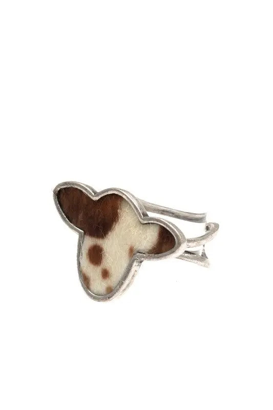 COWHEAD DETAIL CUFF RING - SweetShine c.o.c. 