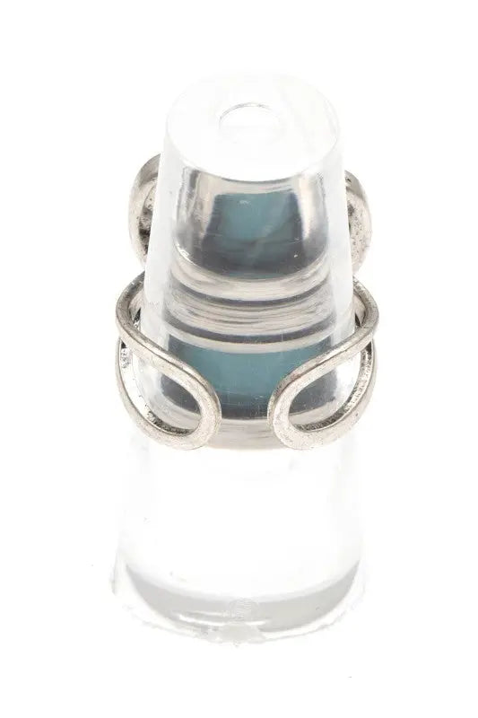 FRAMED GEM CACTUS CUFF RING - SweetShine c.o.c. 