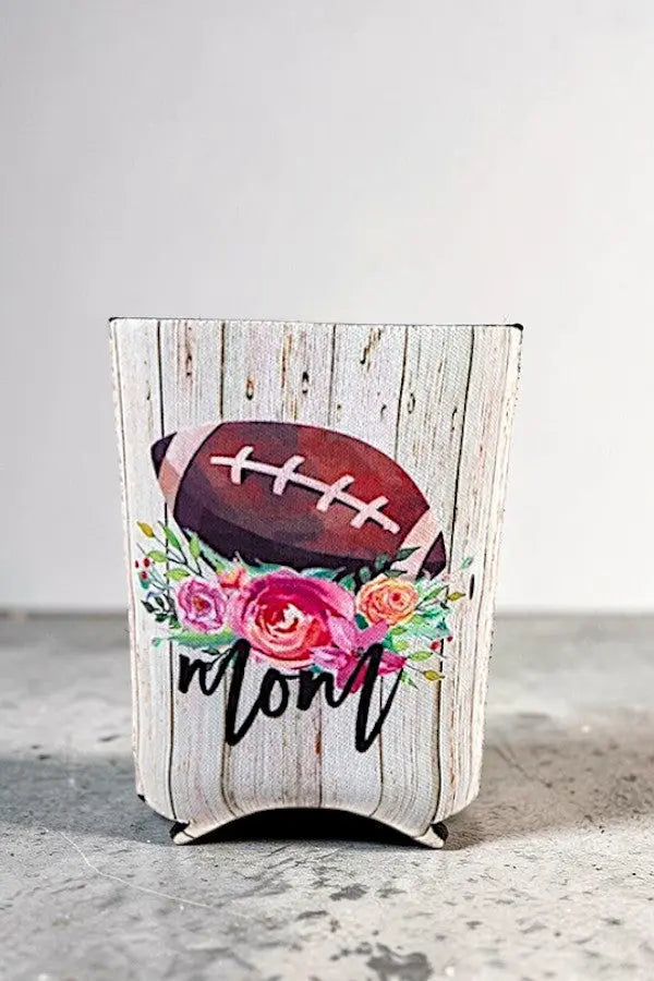 FOOTBALL MOM PRINT CUP SLEEVE - SweetShine c.o.c. 