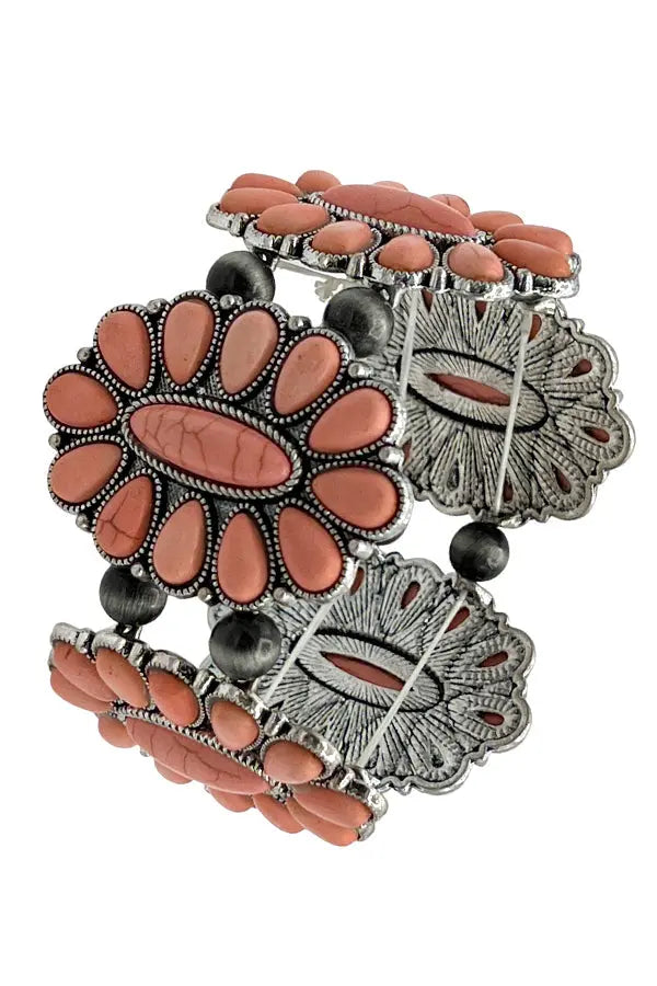 Oval Gemstone Stretch Bracelet - SweetShine c.o.c. 