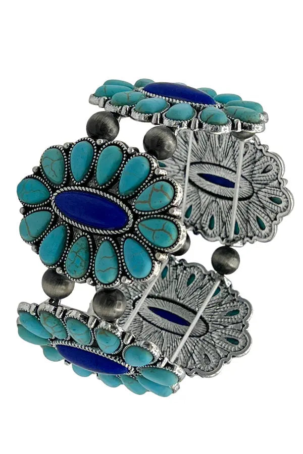 Oval Gemstone Stretch Bracelet - SweetShine c.o.c. 