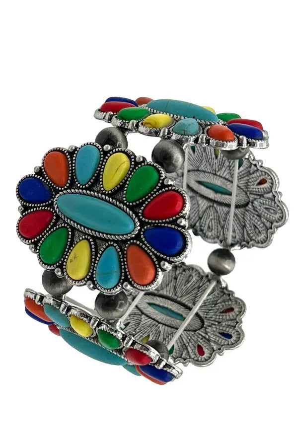 Oval Gemstone Stretch Bracelet - SweetShine c.o.c. 