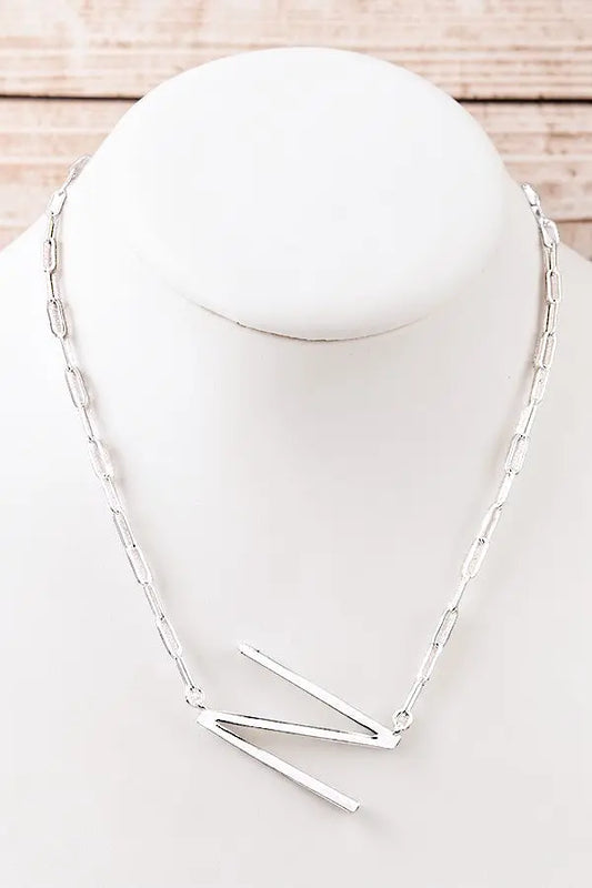 INITIAL N PENDANT NECKLACE - SweetShine c.o.c. 