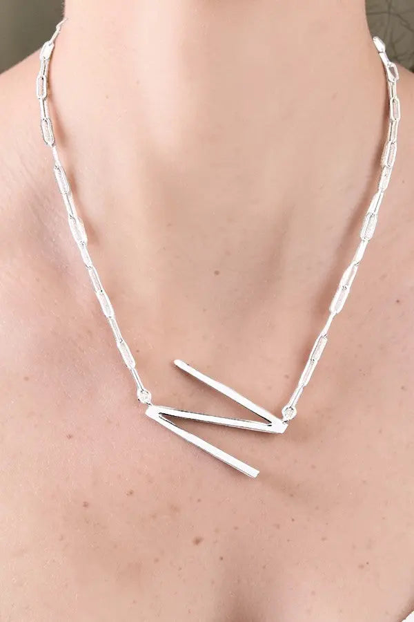 INITIAL N PENDANT NECKLACE - SweetShine c.o.c. 
