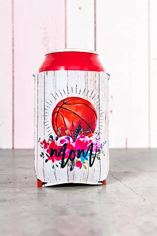 BASKETBALL MOM PRINT DRINK SLEEVE - SweetShine c.o.c. 
