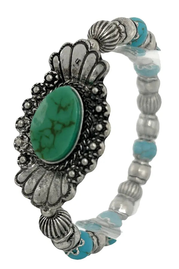 Framed Gem Bead Bracelet - SweetShine c.o.c. 