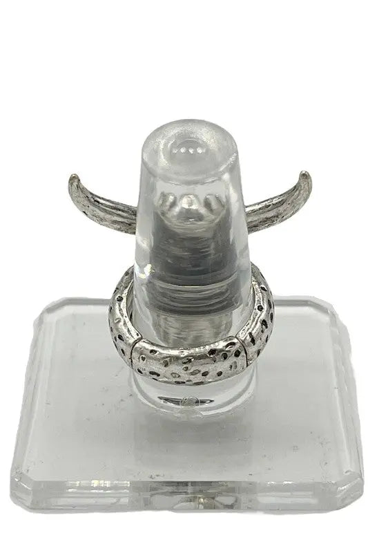 Bull Accent Stretch Ring - SweetShine c.o.c. 