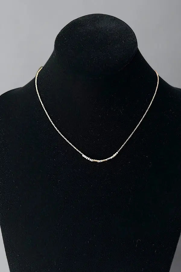 BREATHE MORSE CODE PENDANT NECKLACE AB-SS