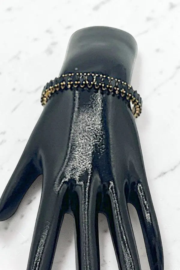 MARQUISE CRYSTAL GEM LINK FLEX BRACELET - SweetShine c.o.c. 