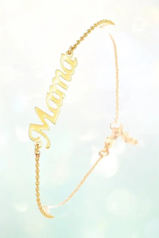 MAMA CHARM LINK CHAIN BRACELET - SweetShine c.o.c. 