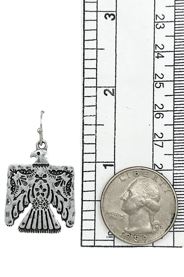 Thunderbird Etched Choker Necklace Set - SweetShine c.o.c. 