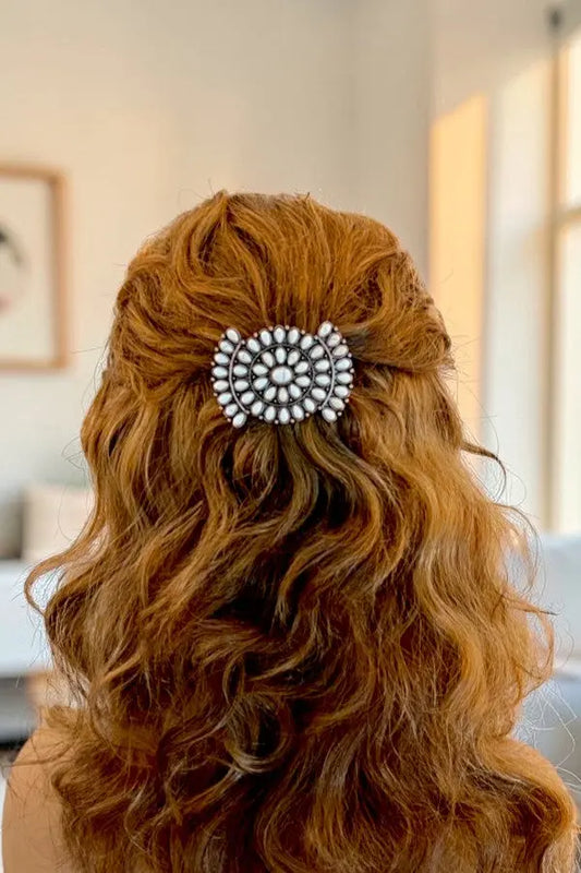 Concho Gemstone Ornate Hair Tie - SweetShine c.o.c. 