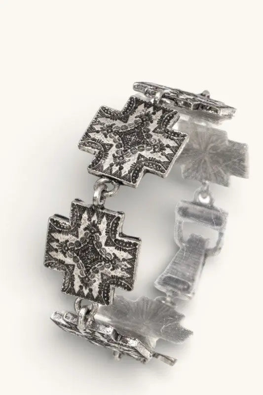 TRIBAL CROSS LINK BRACELET - SweetShine c.o.c. 